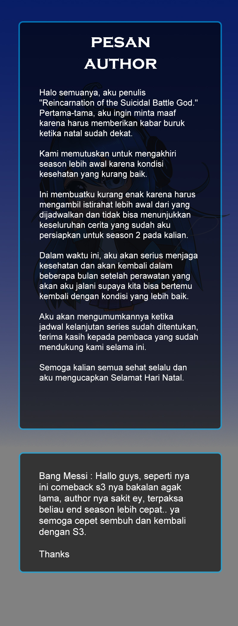 Komik Reincarnation of the Suicidal Battle God Chapter 101.5 gambar nomor 1