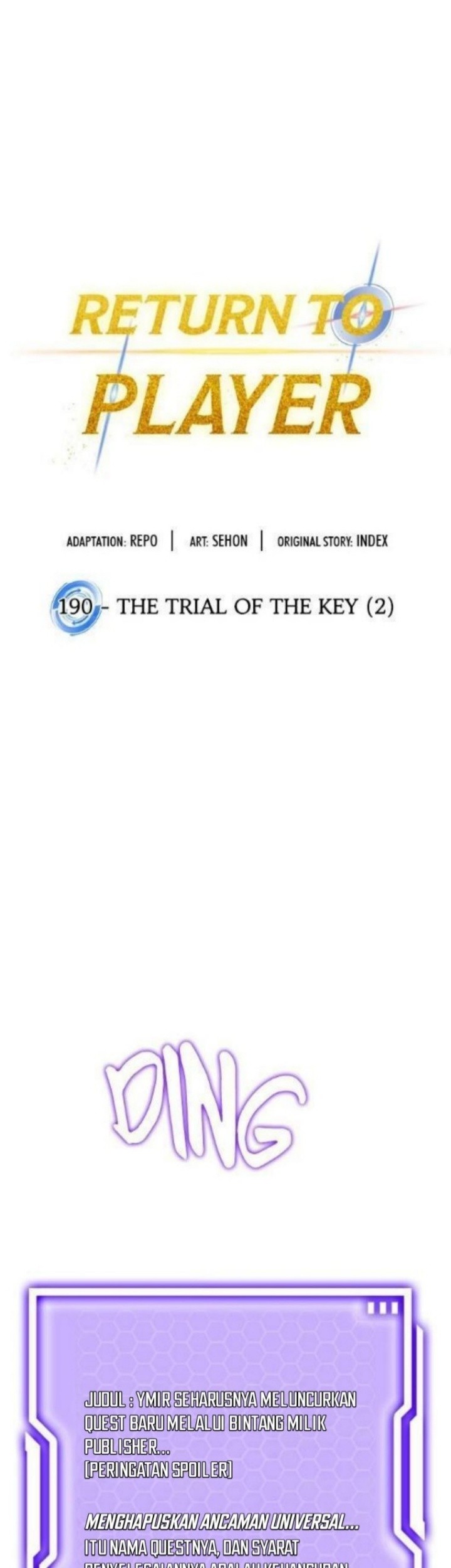 Return to Player Chapter 190 Gambar 14