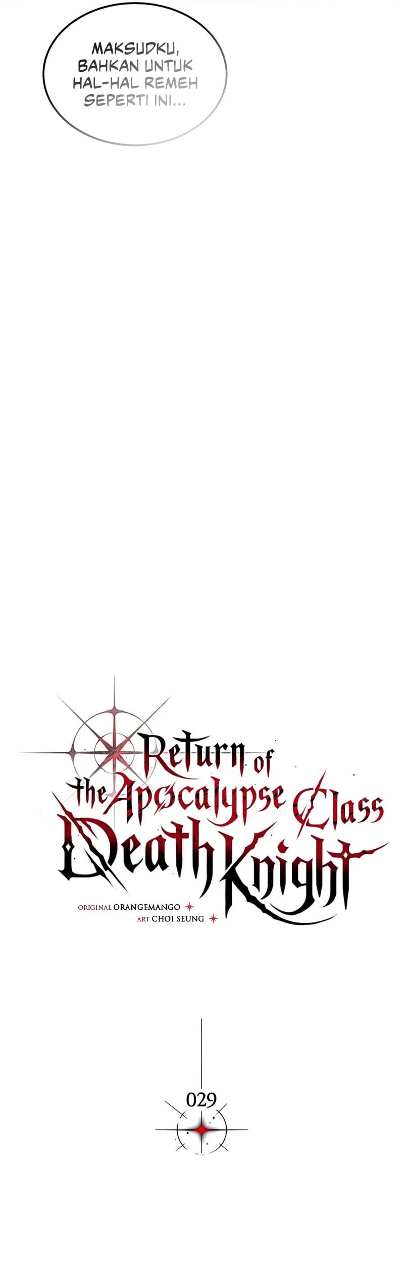 Return Of The Apocalypse-Class Death Knight Chapter 29 Gambar 14