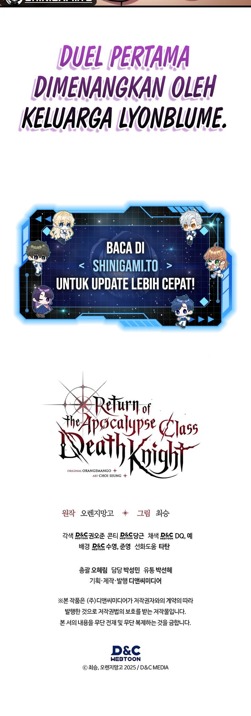 Return Of The Apocalypse-Class Death Knight Chapter 31 Gambar 71