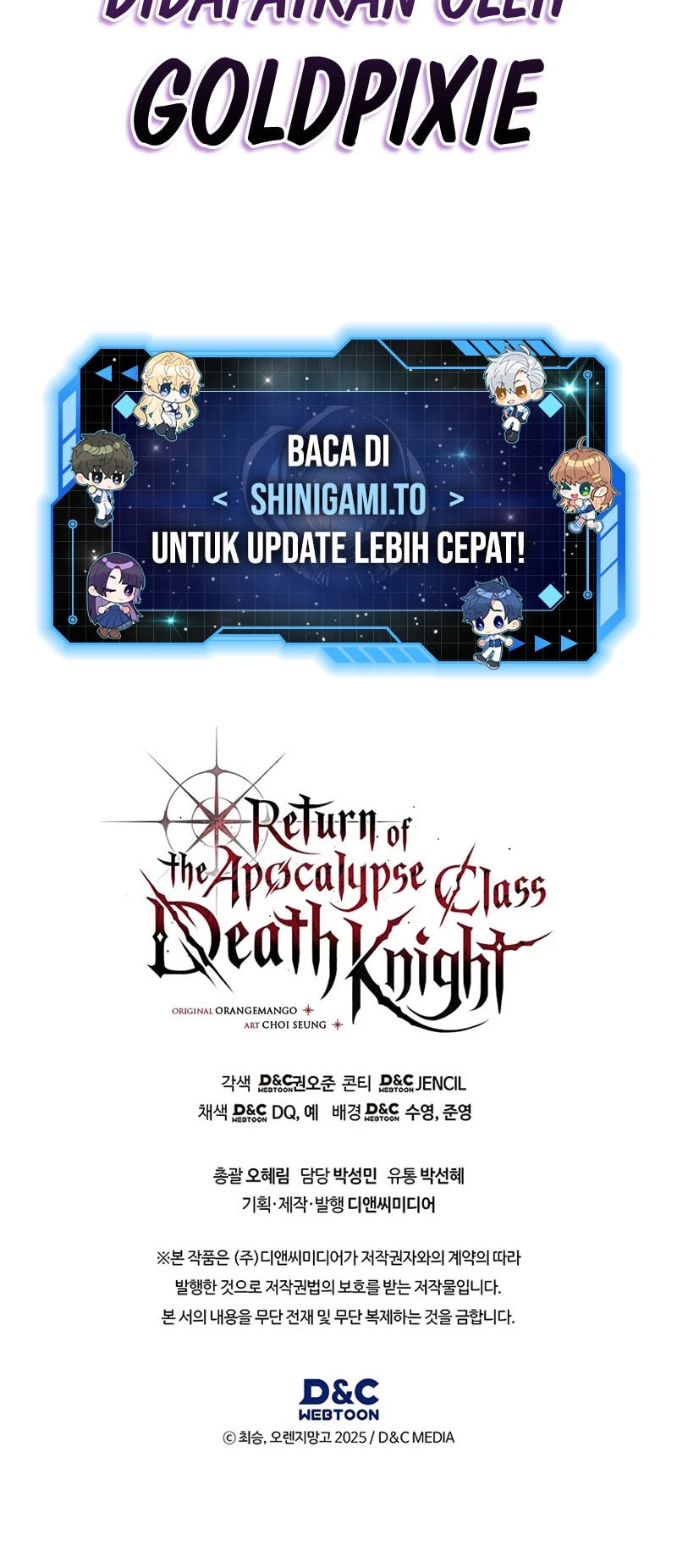 Return Of The Apocalypse-Class Death Knight Chapter 33 Gambar 72