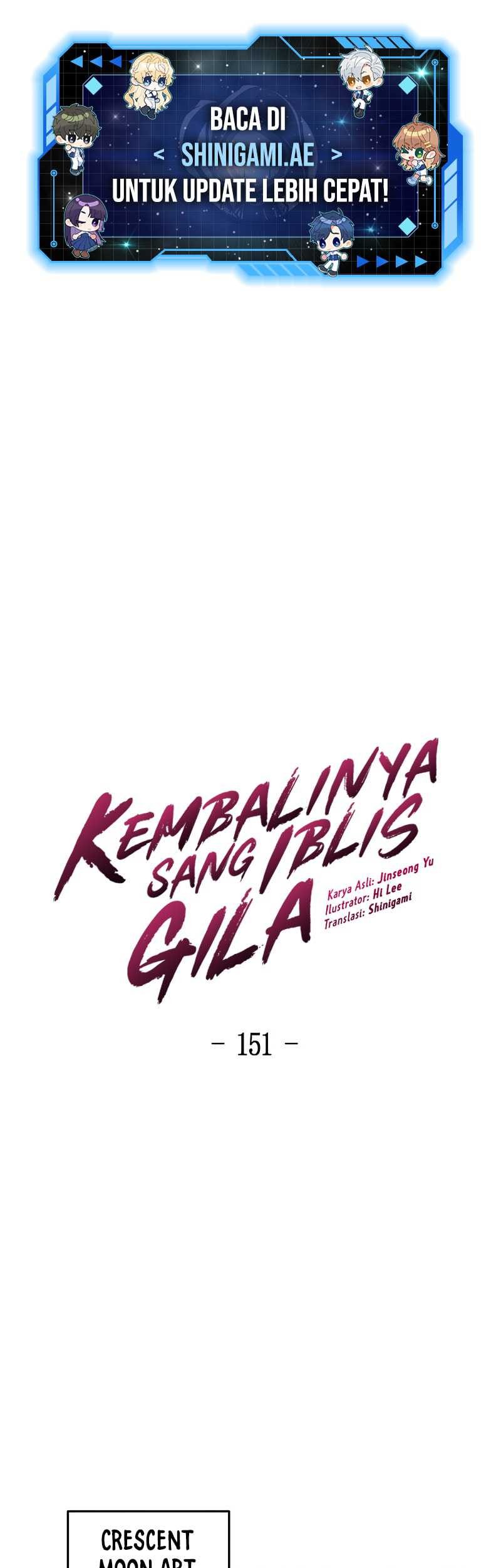 Manhwa Return of the Mad Demon Chapter 151 gambar nomor 2