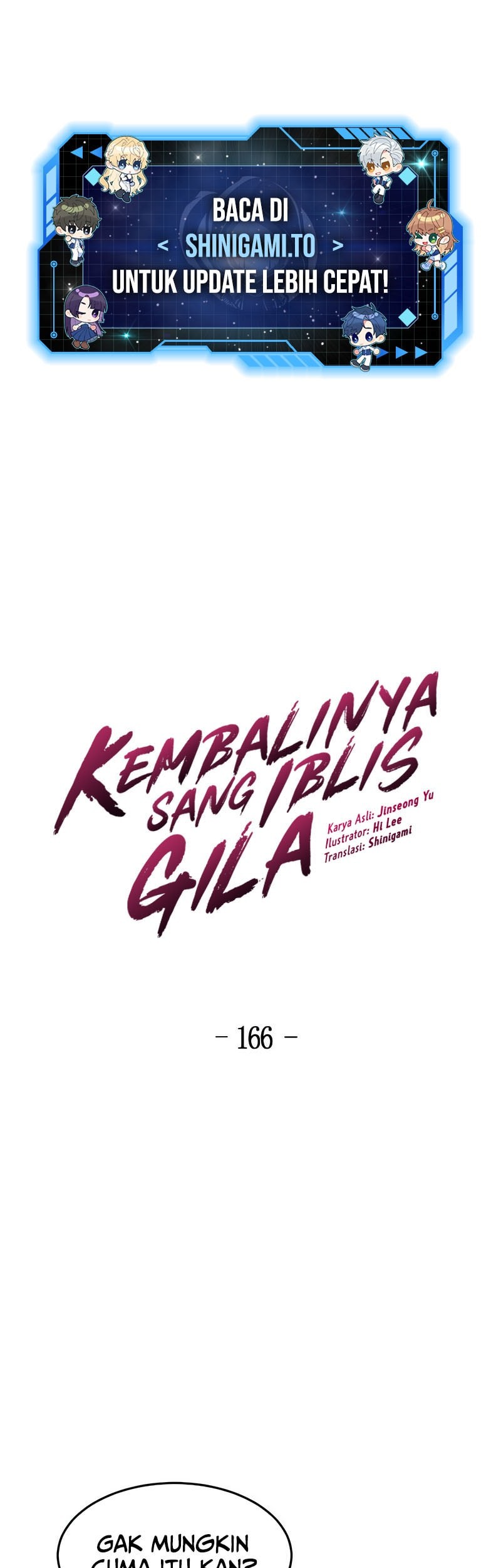 Manhwa Return of the Mad Demon Chapter 166 gambar nomor 2