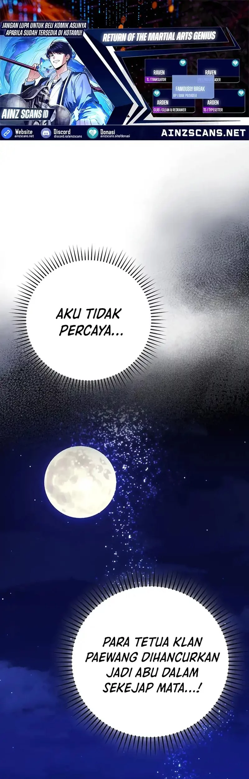 Komik Return Of The Martial Arts Genius Chapter 98 gambar nomor 1