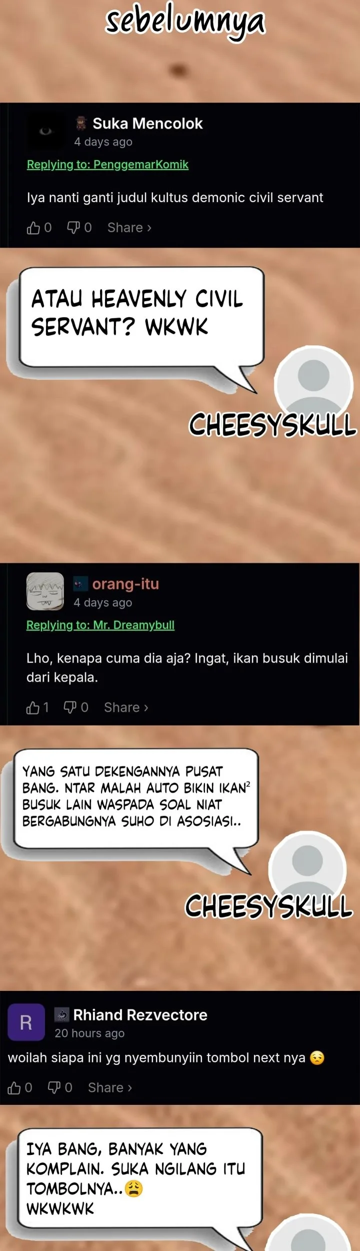 Return of the Sword God-Rank Civil Servant Chapter 67 Gambar 75