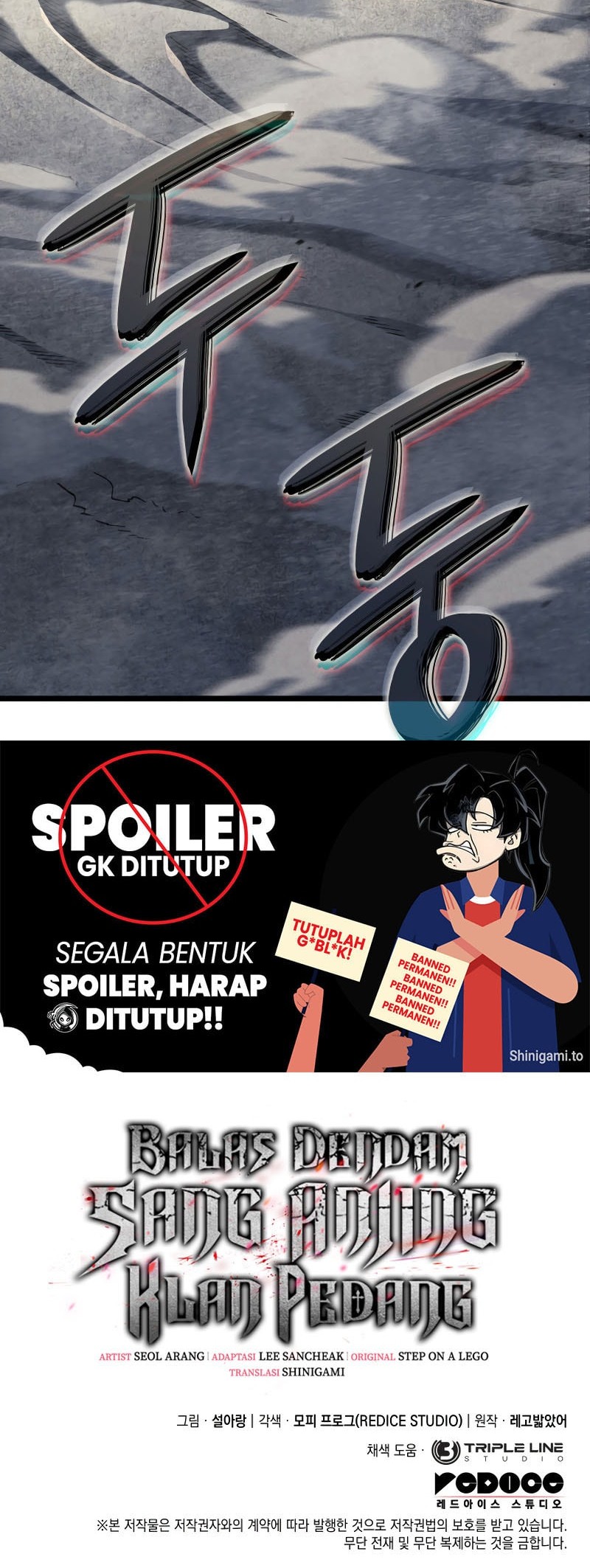 Revenge of the Iron-Blooded Sword Hound Chapter 122 Gambar 69