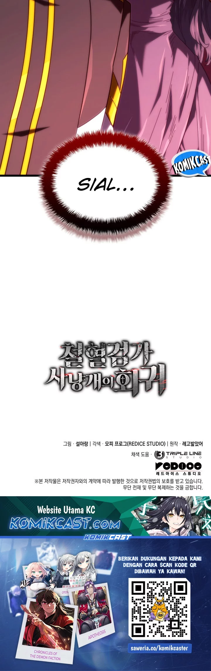 Revenge of the Iron-Blooded Sword Hound Chapter 131 Gambar 84