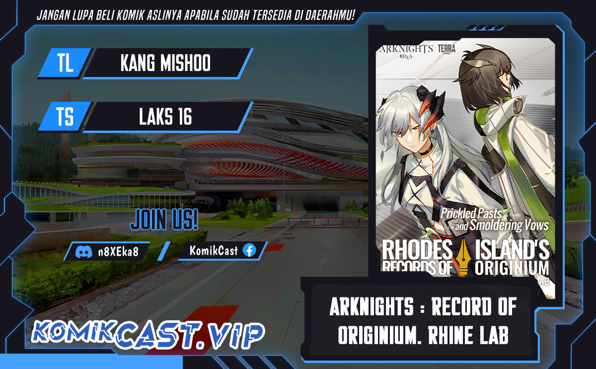 Komik Rhodes Island’s Records Of Originium – Rhine Lab Chapter 6.1 gambar nomor 1