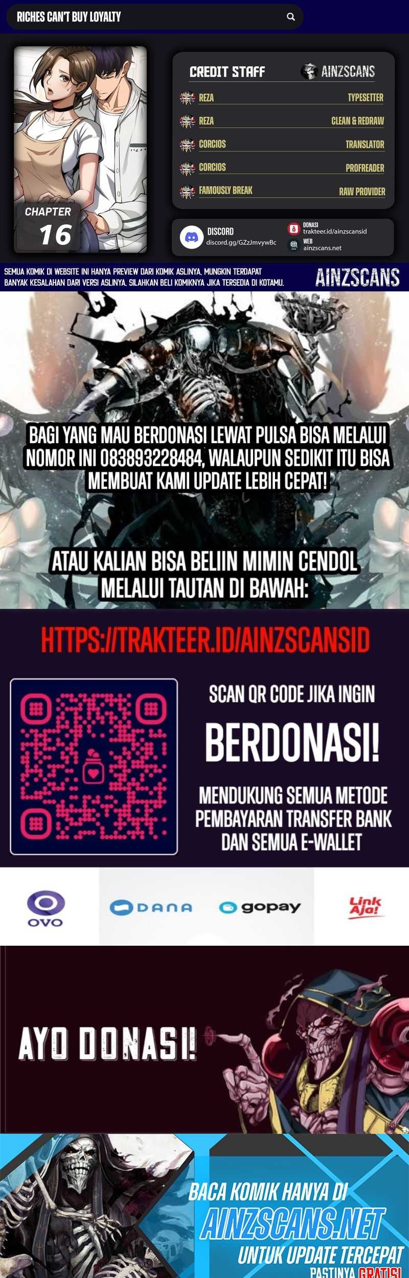 Komik Riches Can’t Buy Loyalty Chapter 16 gambar nomor 1