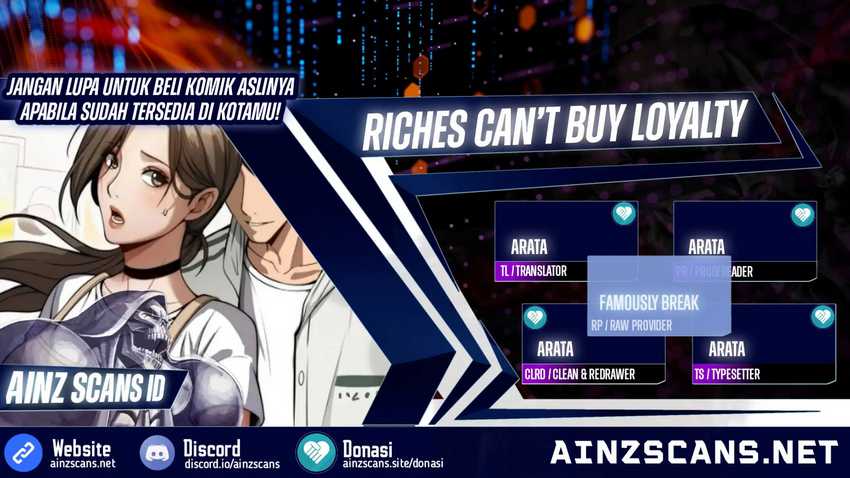 Komik Riches Can’t Buy Loyalty Chapter 21 gambar nomor 1