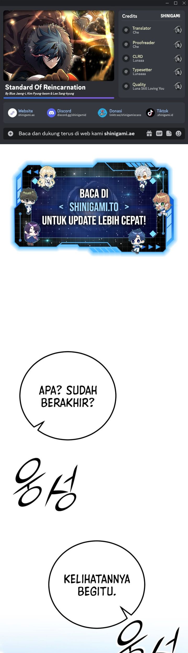 Komik Standard of Reincarnation Chapter 152 gambar nomor 1