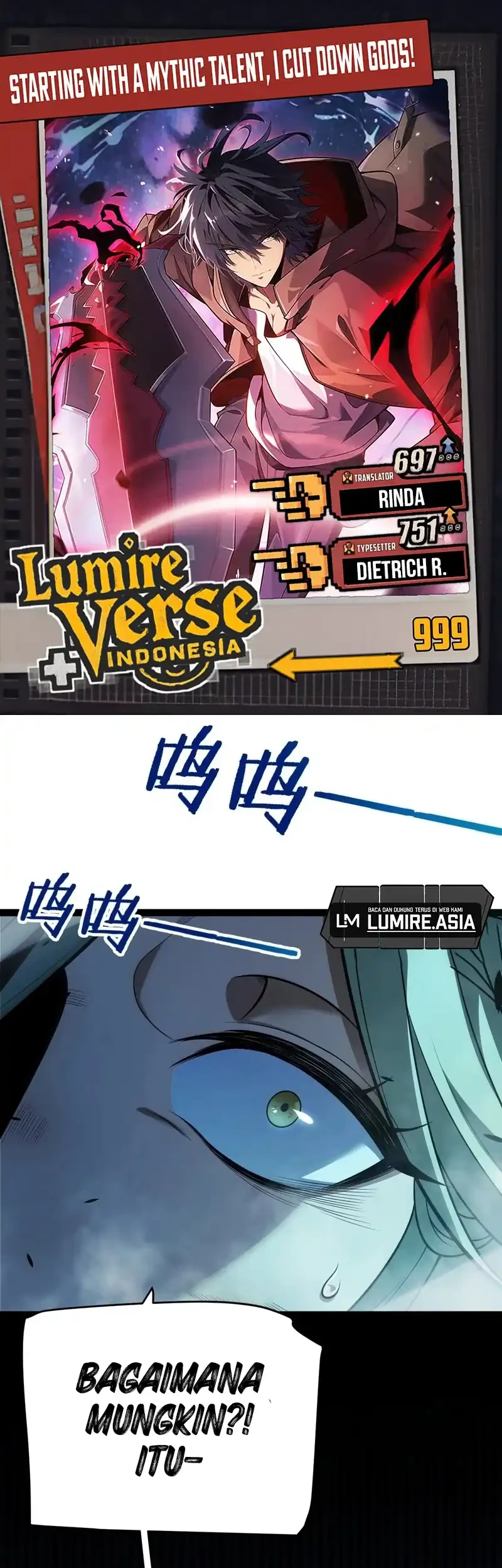 Komik Starting with a Mythic Talent, I Cut Down Gods! Chapter 9 gambar nomor 1