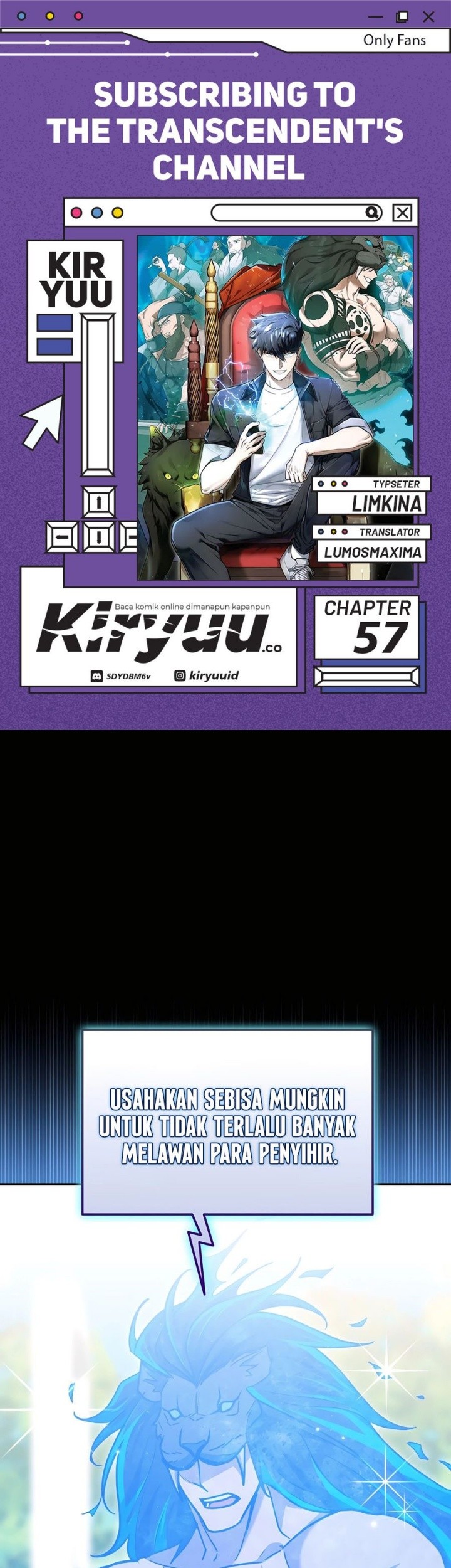 Komik Subscribing to the Transcendent’s Channel Chapter 57 gambar nomor 1