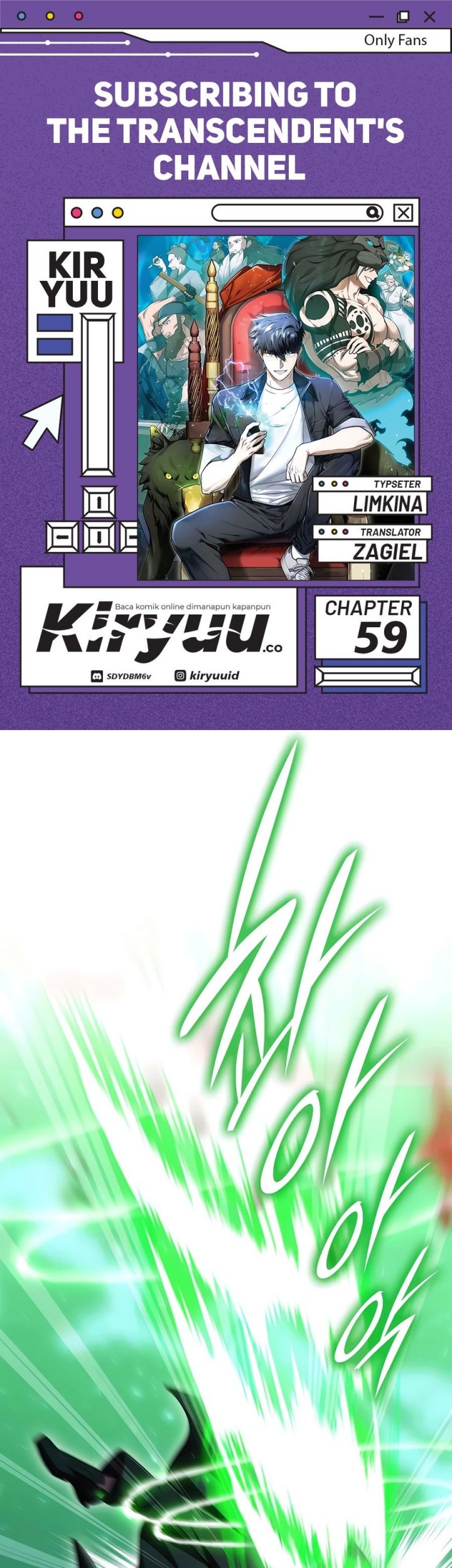 Komik Subscribing to the Transcendent’s Channel Chapter 59 gambar nomor 1