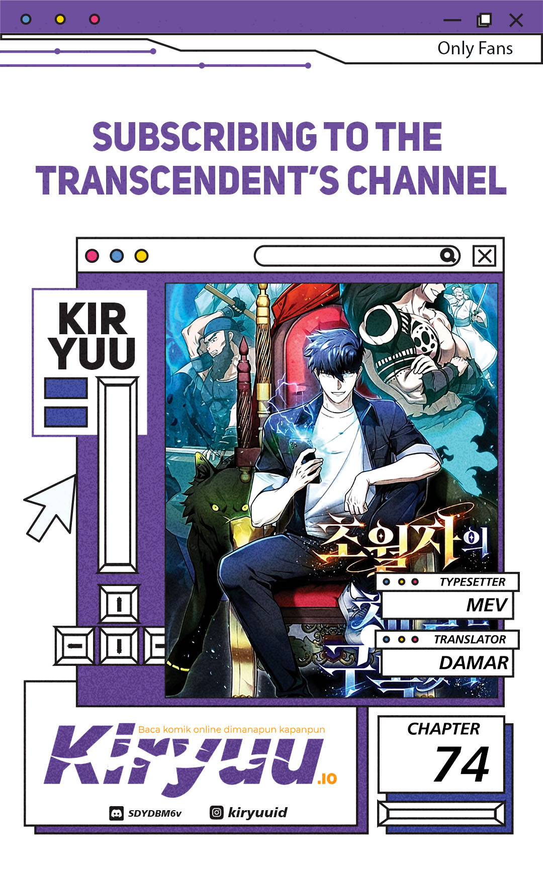 Komik Subscribing to the Transcendent’s Channel Chapter 74 gambar nomor 1
