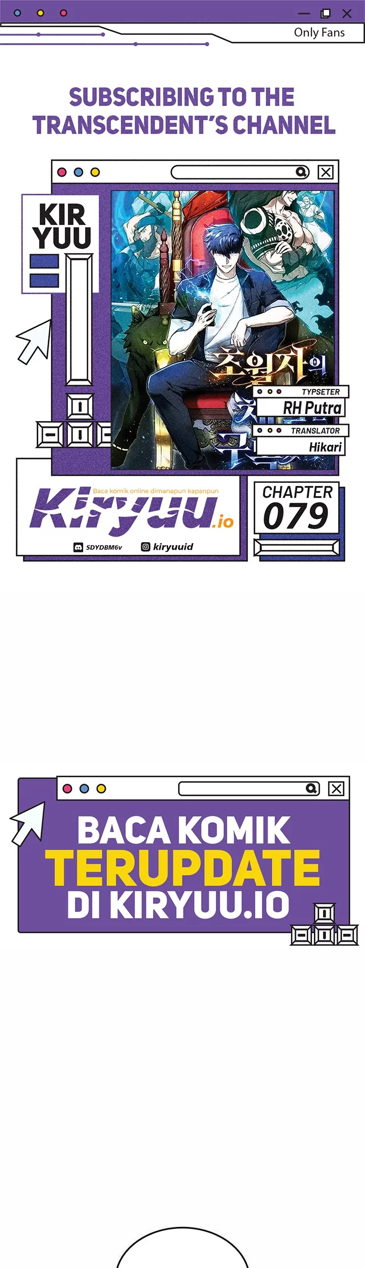Komik Subscribing to the Transcendent’s Channel Chapter 79 gambar nomor 1