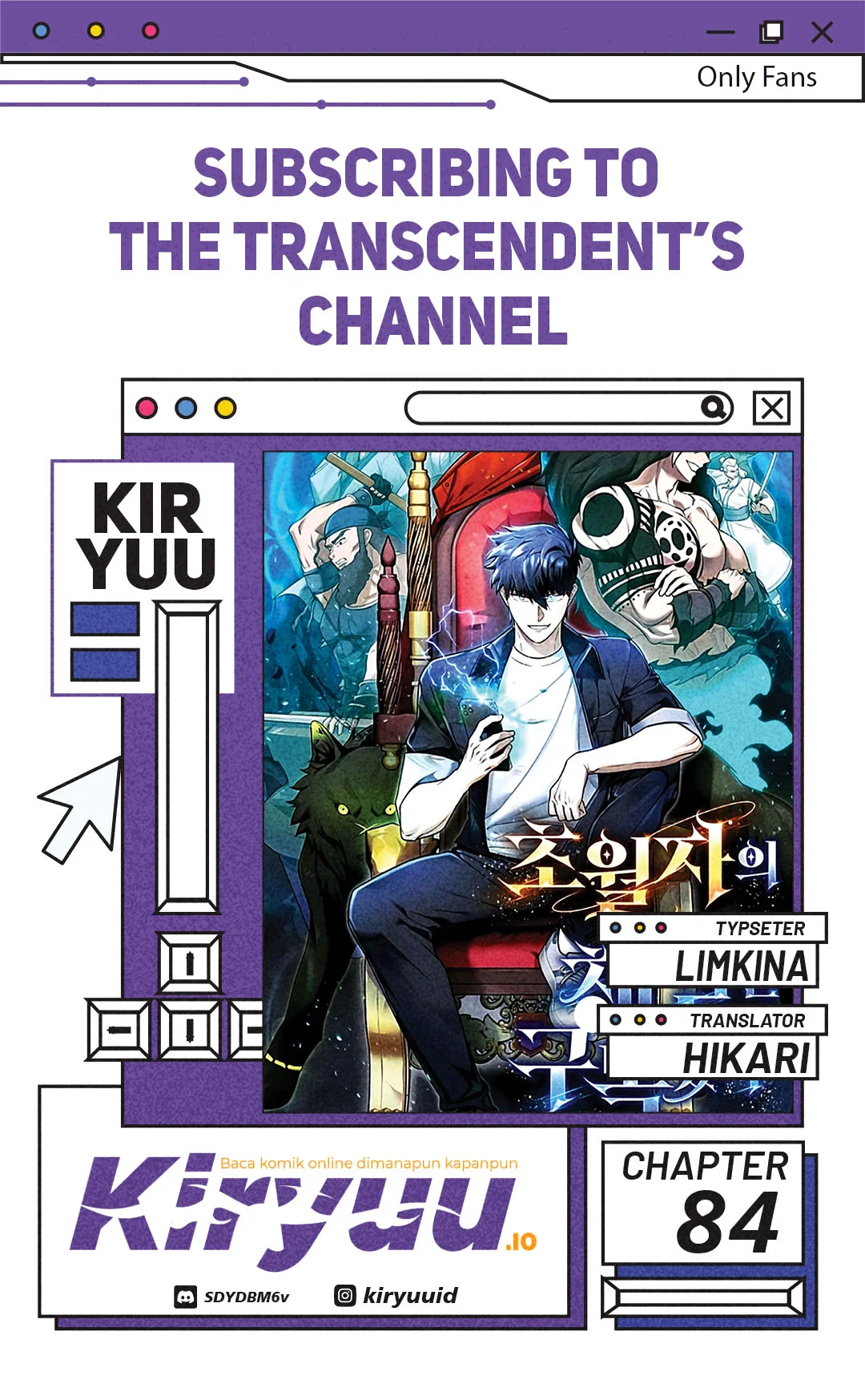 Komik Subscribing to the Transcendent’s Channel Chapter 84 gambar nomor 1