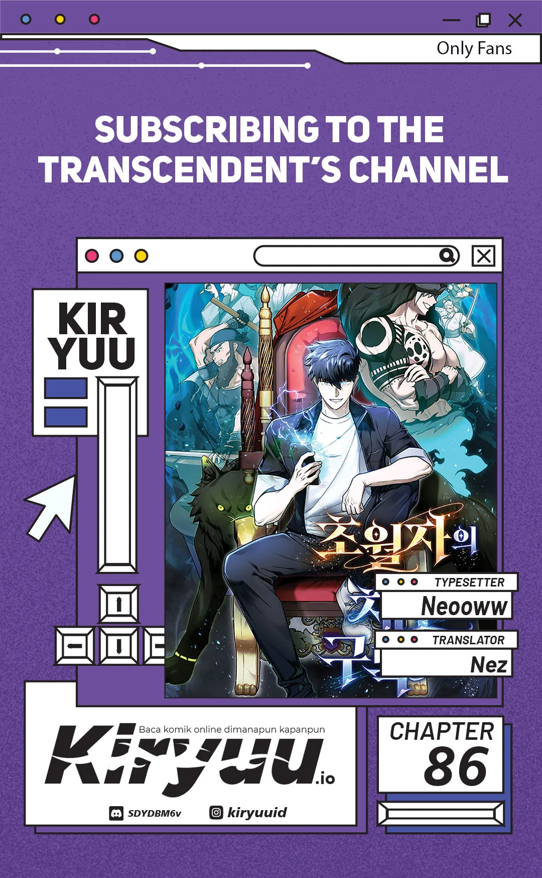 Komik Subscribing to the Transcendent’s Channel Chapter 86 gambar nomor 1