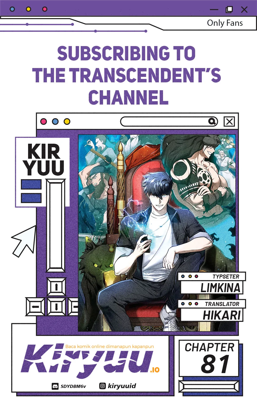 Komik Subscribing to the Transcendent’s Channel Chapter 82 gambar nomor 1