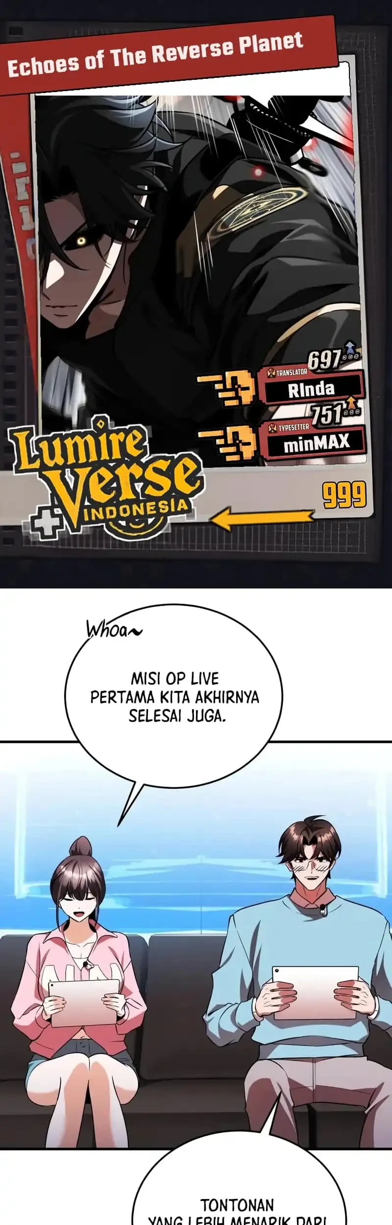 Komik Superhuman Game Broadcast Chapter 12 gambar nomor 1