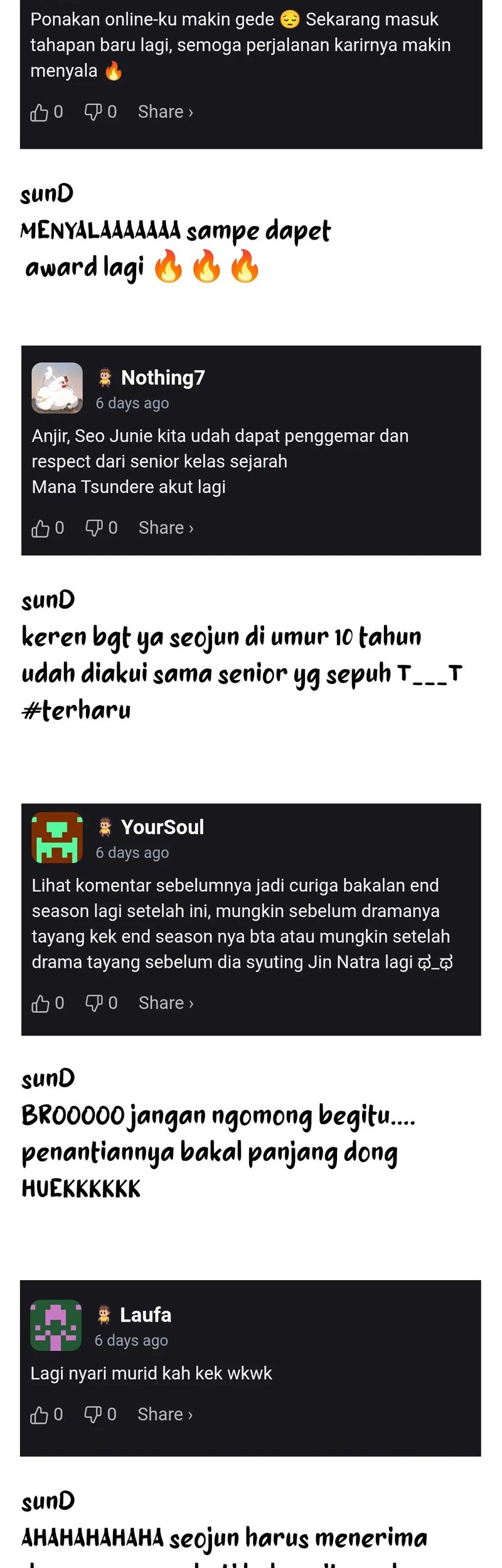 Superstar From Age 0 Chapter 60 Gambar 60