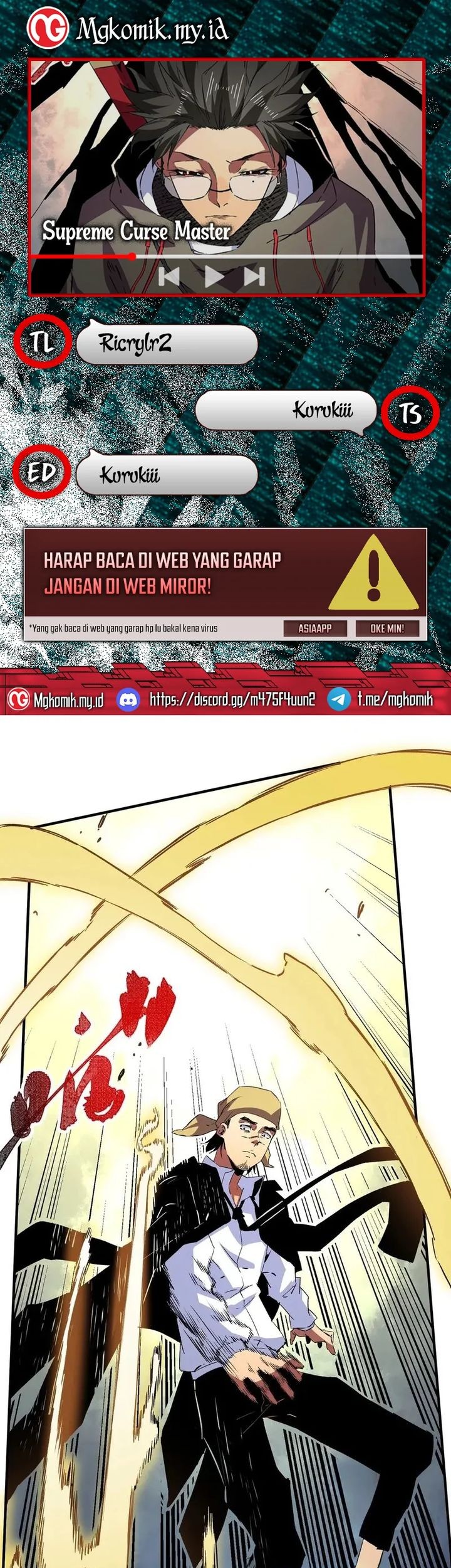 Komik Supreme Curse Master Chapter 14 gambar nomor 1