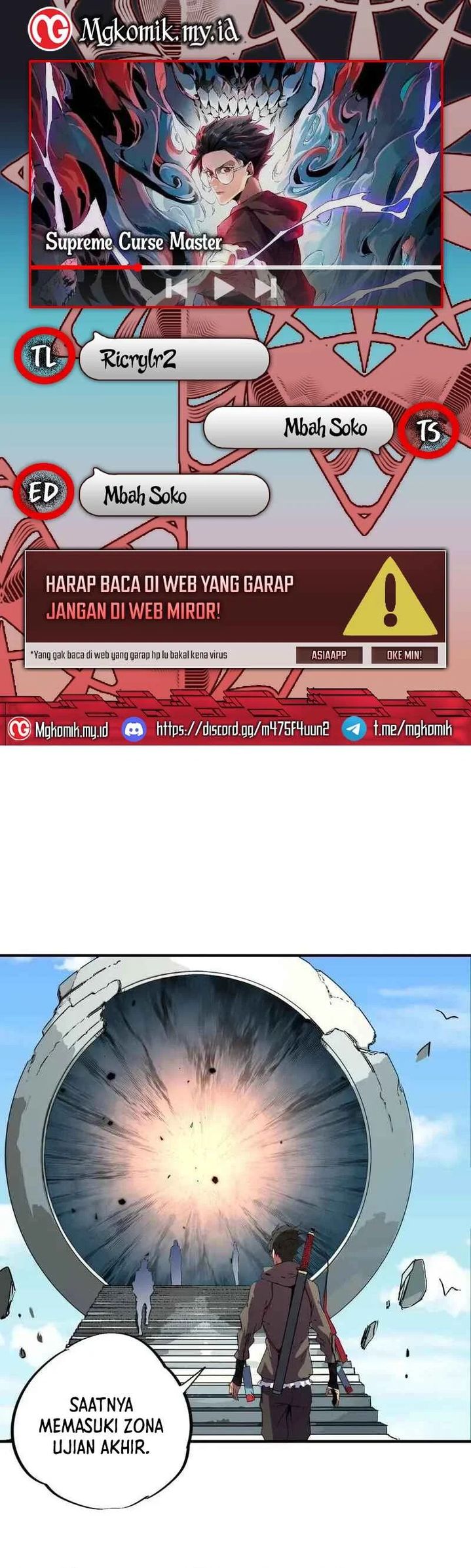 Komik Supreme Curse Master Chapter 15 gambar nomor 1