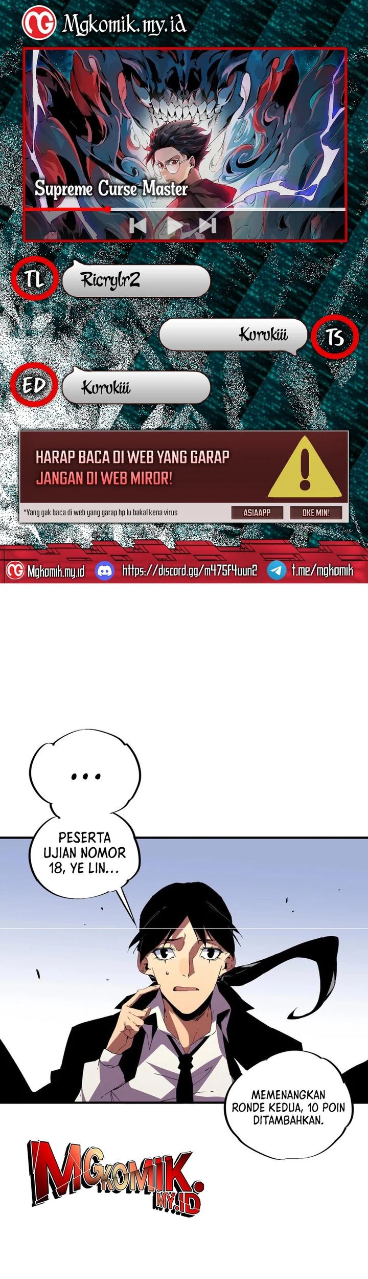 Komik Supreme Curse Master Chapter 17 gambar nomor 1