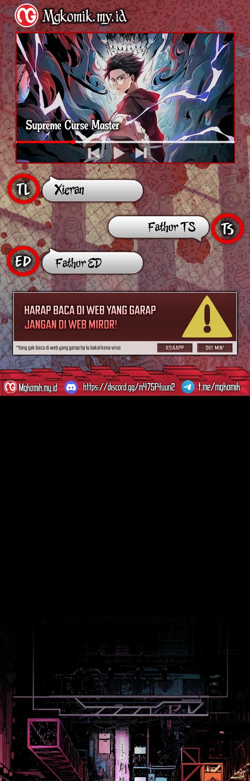 Komik Supreme Curse Master Chapter 1 gambar nomor 1