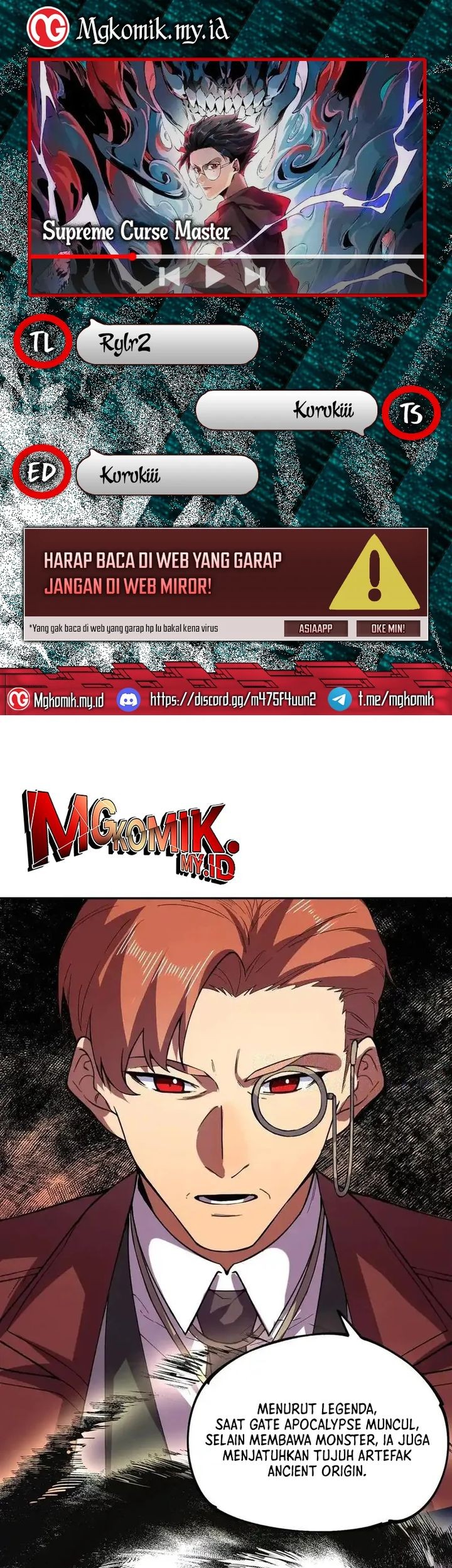 Komik Supreme Curse Master Chapter 12 gambar nomor 1