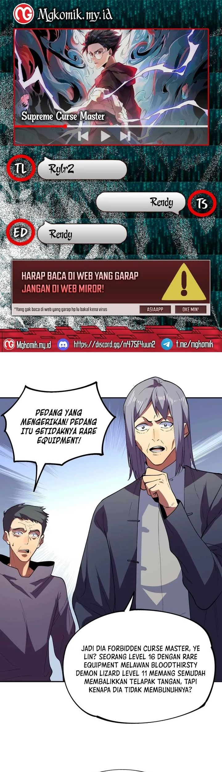 Komik Supreme Curse Master Chapter 13 gambar nomor 1