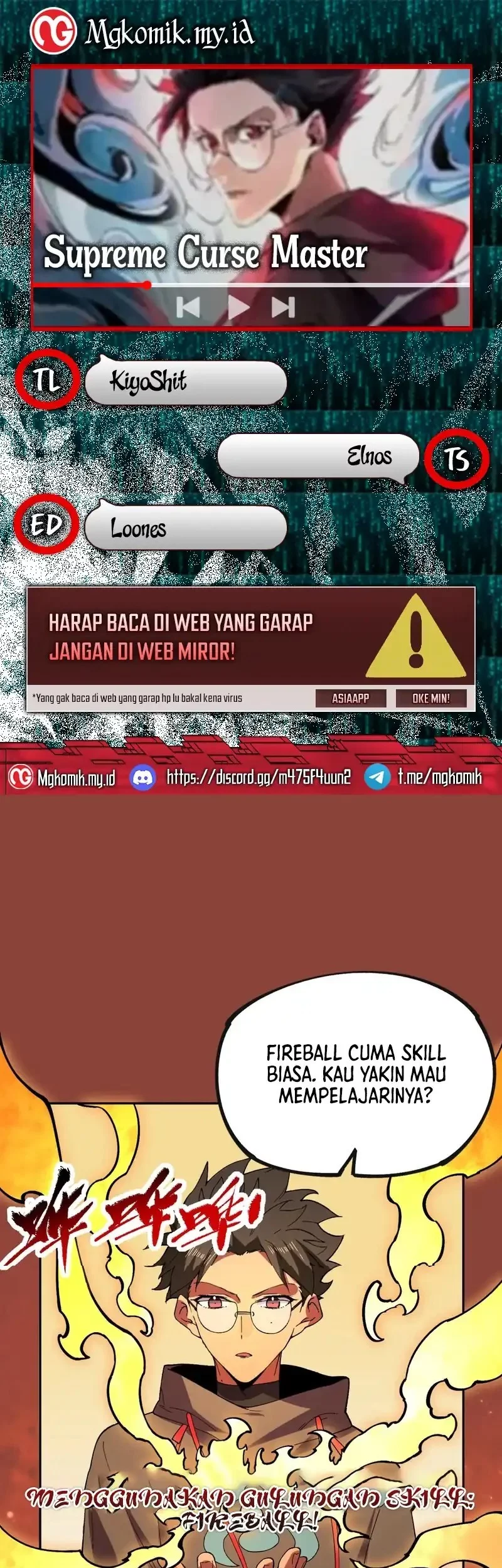 Komik Supreme Curse Master Chapter 25 gambar nomor 1