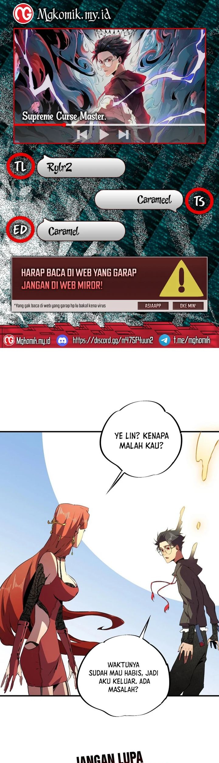 Komik Supreme Curse Master Chapter 5 gambar nomor 1