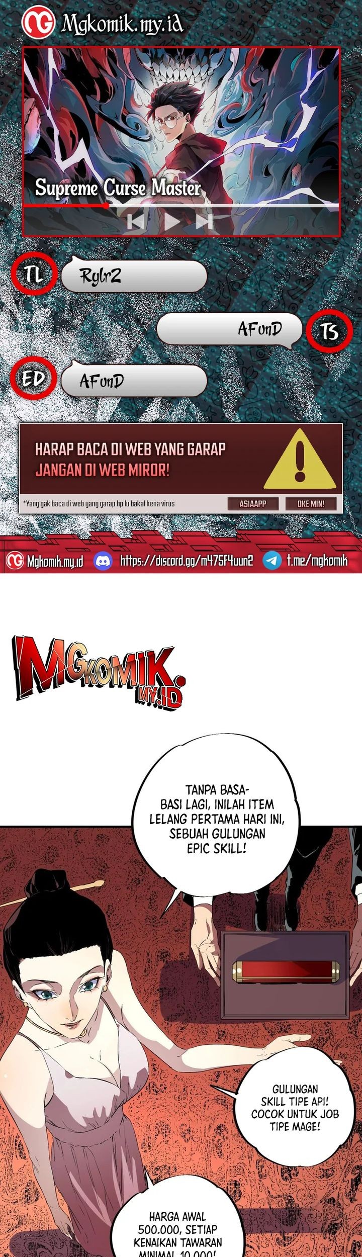 Komik Supreme Curse Master Chapter 7 gambar nomor 1