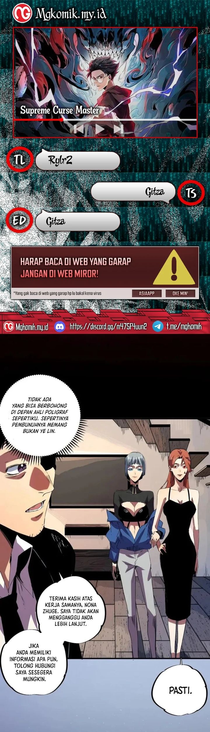 Komik Supreme Curse Master Chapter 8 gambar nomor 1