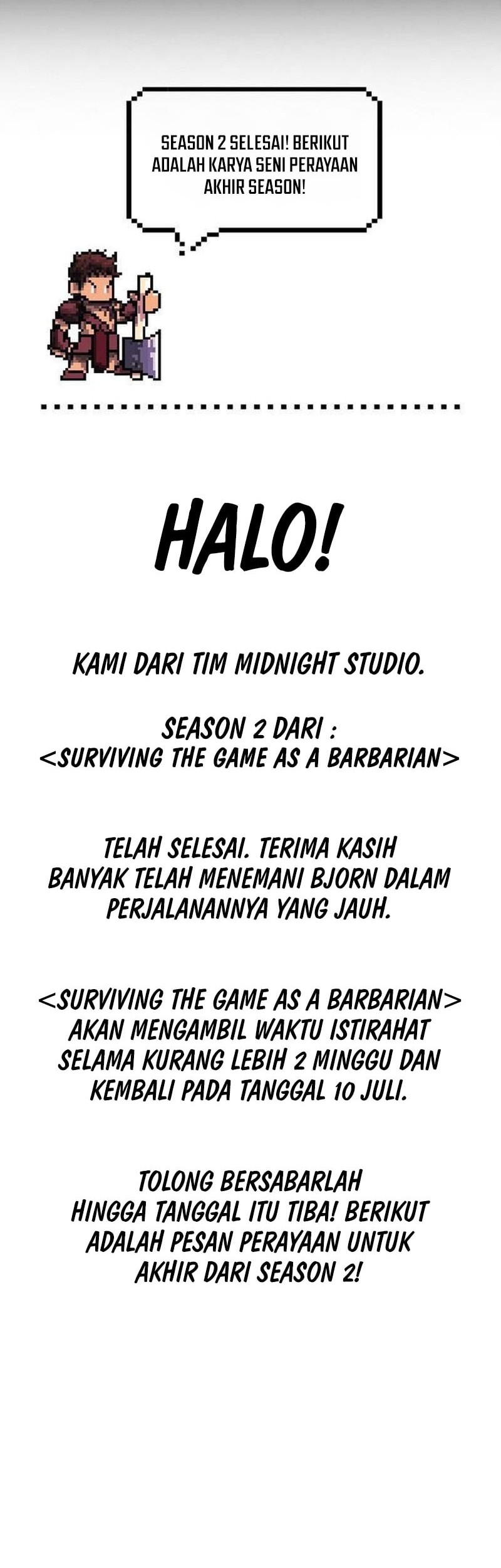 Survive as a Barbarian in the Game Chapter 111 Gambar 92