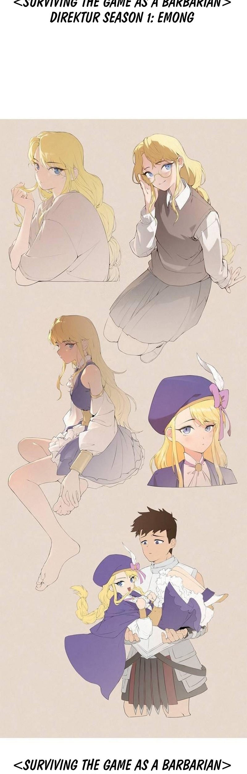 Survive as a Barbarian in the Game Chapter 111 Gambar 99