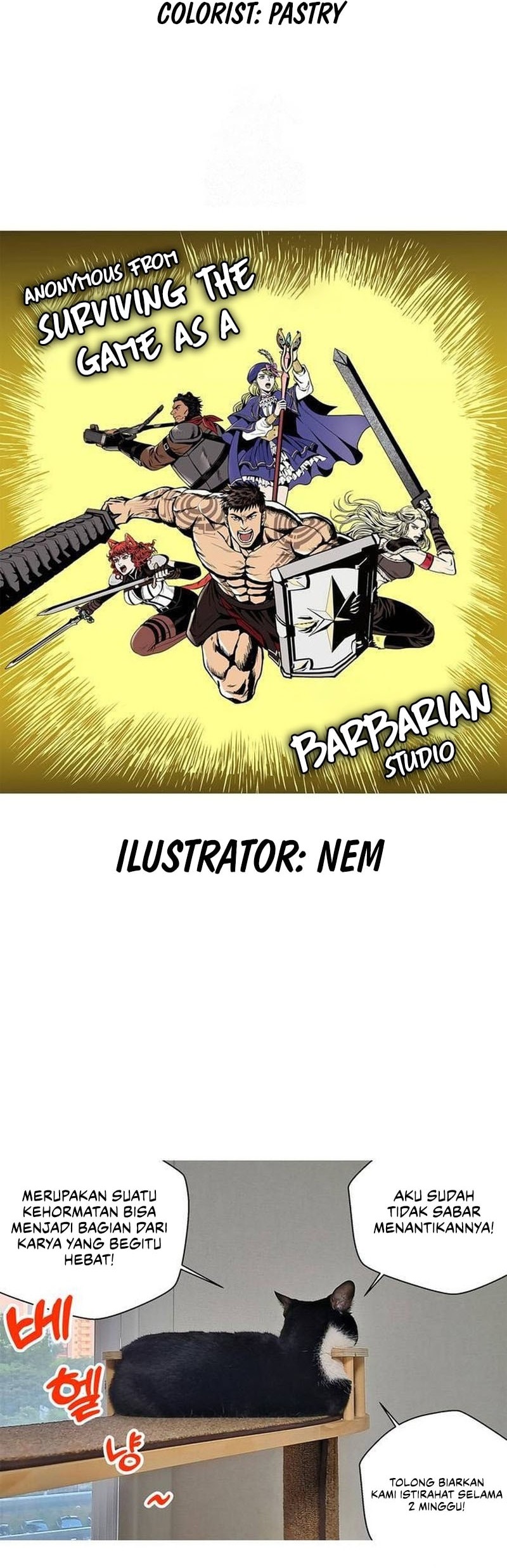 Survive as a Barbarian in the Game Chapter 111 Gambar 100