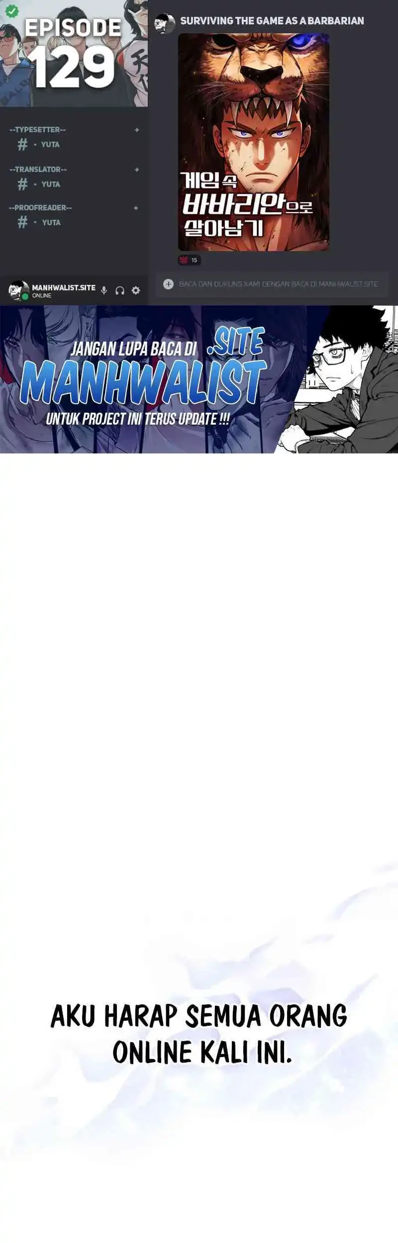 Komik Survive as a Barbarian in the Game Chapter 129 gambar nomor 1