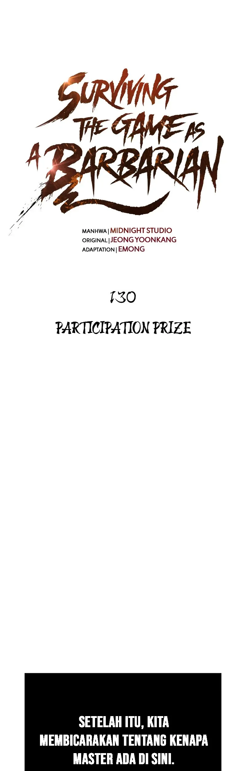 Survive as a Barbarian in the Game Chapter 130 Gambar 20
