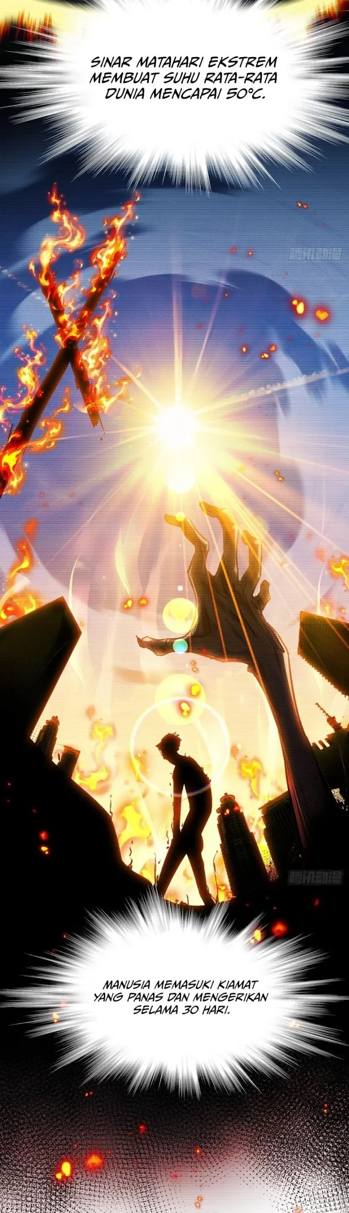 Surviving the Heat Apocalypse with My God-Tier Safehouse Chapter 1 Gambar 21