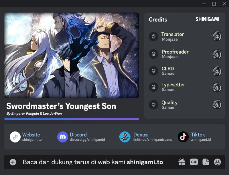 Komik Swordmaster’s Youngest Son Chapter 188 gambar nomor 1