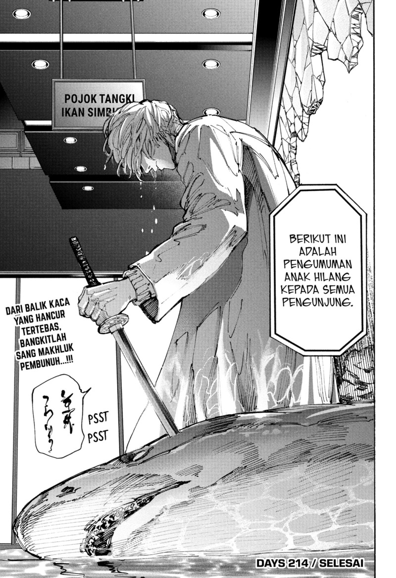 Sakamoto Days Chapter 214 Gambar 19