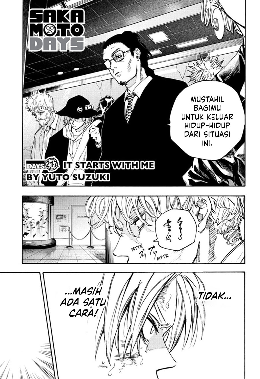 Manga Sakamoto Days Chapter 217 gambar nomor 2
