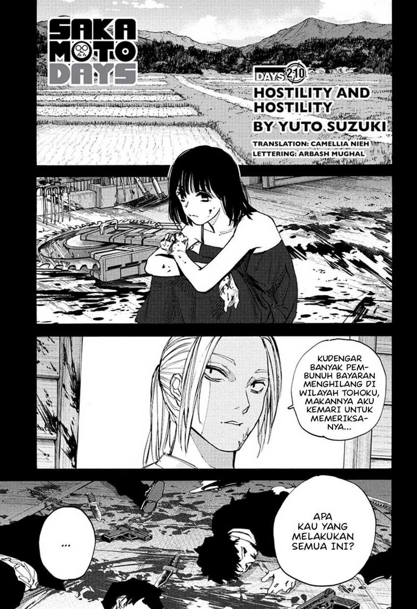 Manga Sakamoto Days Chapter 210 gambar nomor 2