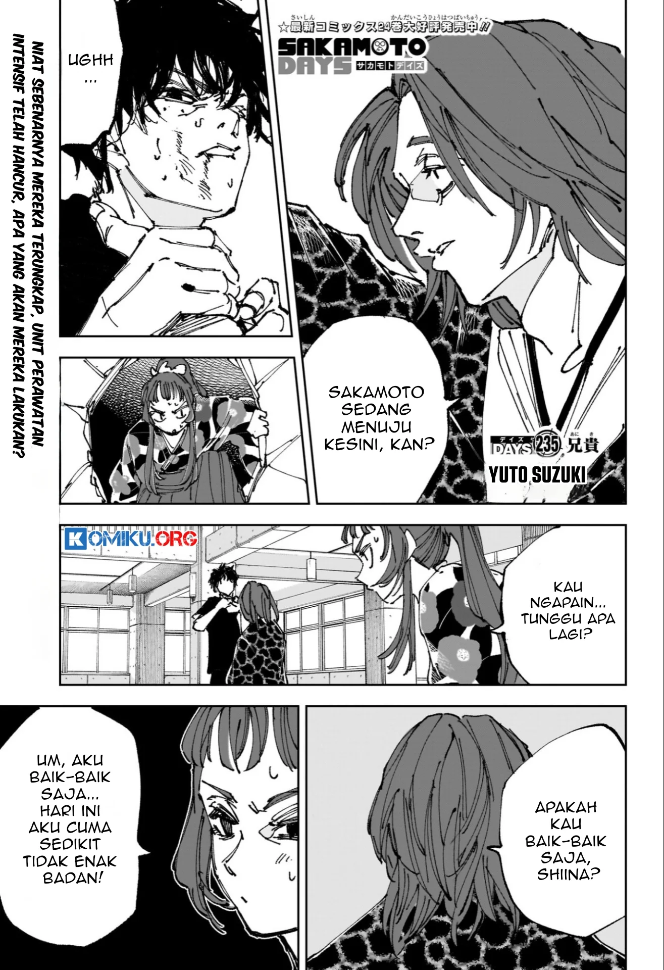 Manga Sakamoto Days Chapter 235 gambar nomor 2