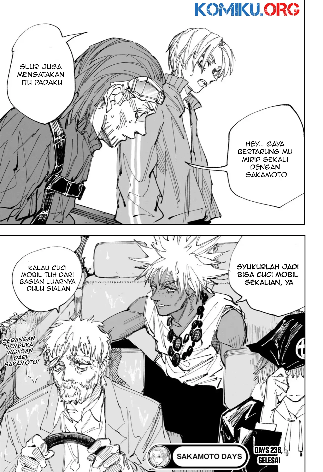 Sakamoto Days Chapter 236 Gambar 14