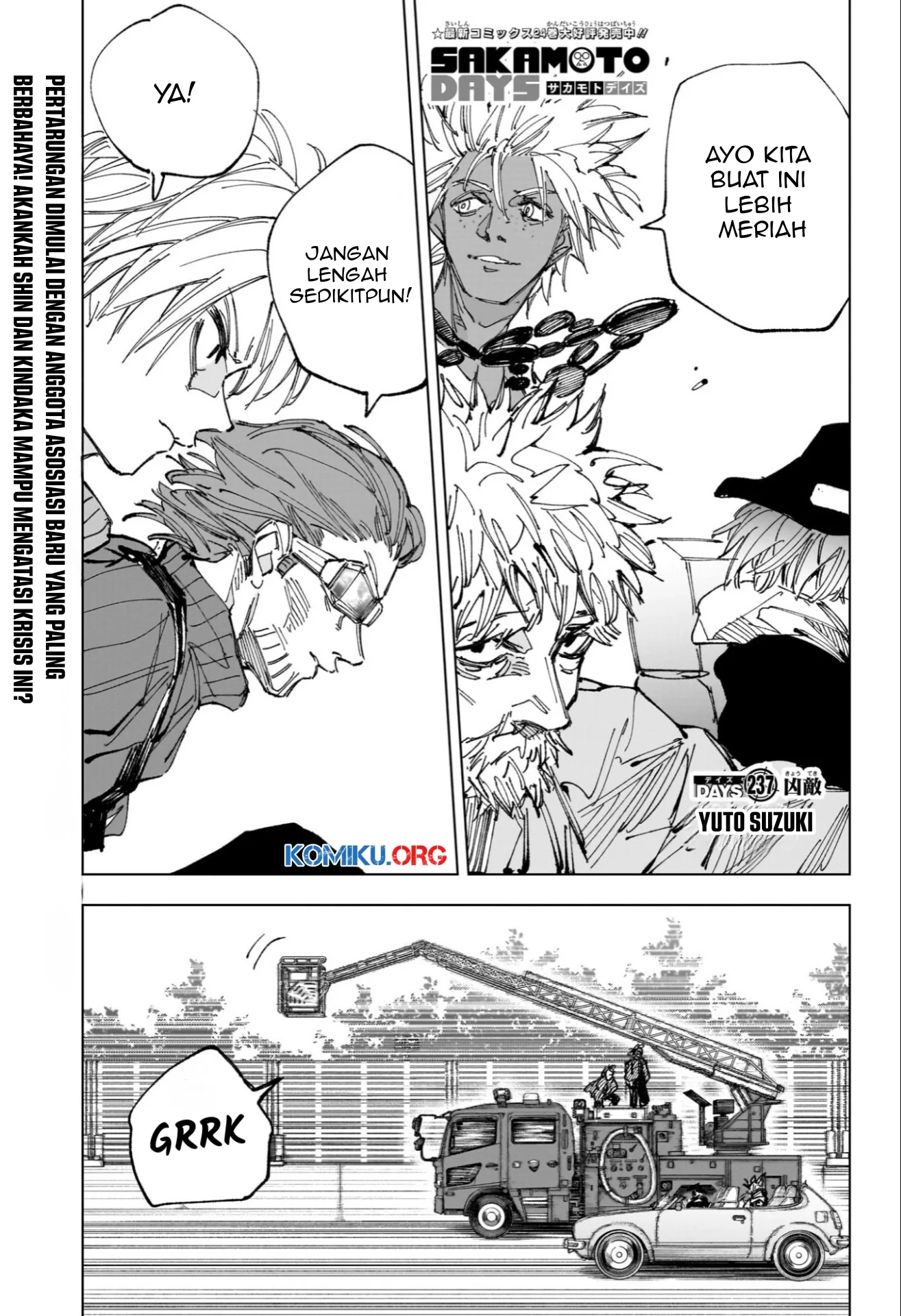 Manga Sakamoto Days Chapter 237 gambar nomor 2