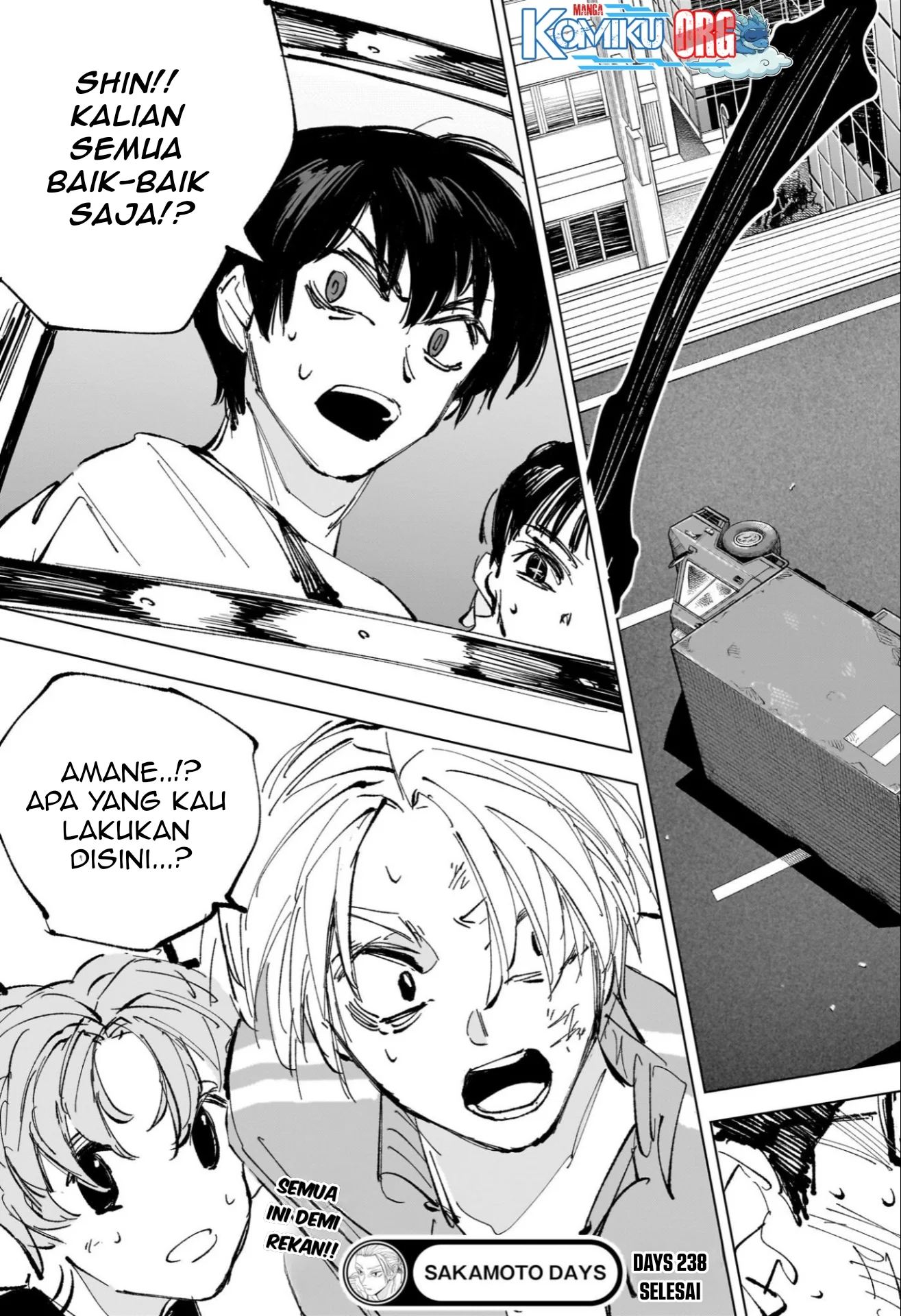 Sakamoto Days Chapter 238 Gambar 16