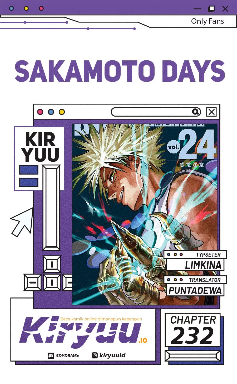 Komik Sakamoto Days Chapter 232 gambar nomor 1